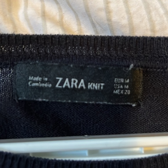 Striped navy blue, white and red top - Picture 5 of 5